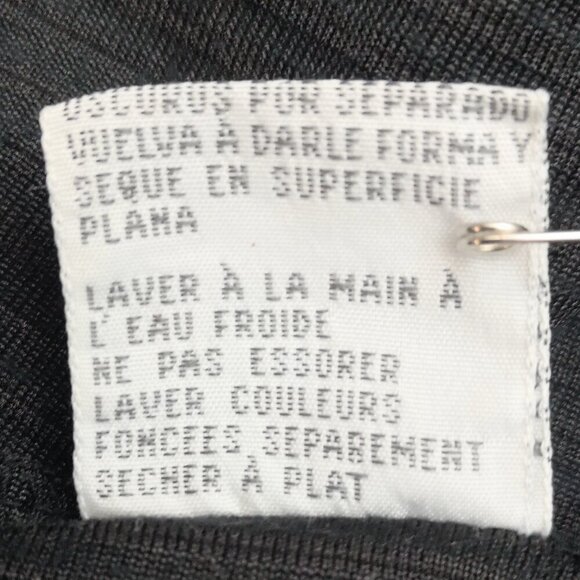 Jones Studio Sport Men's Size Medium Straight Fit Black 1/4 Zip Pullover - Picture 5 of 9